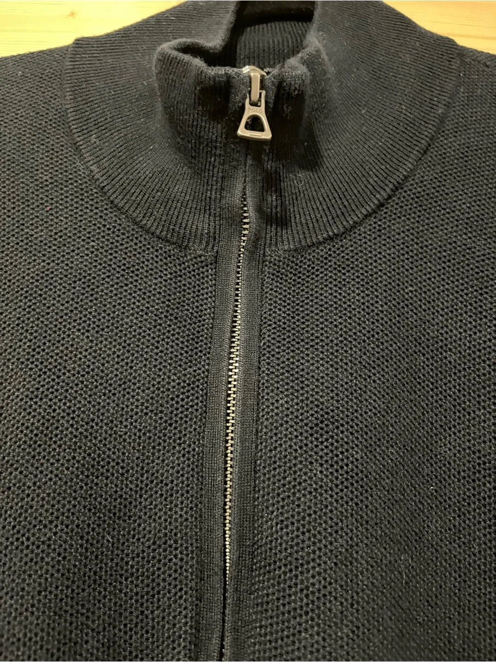 Polo Ralph Lauren Black Quarter‑Zip Sweater – Men’s XL